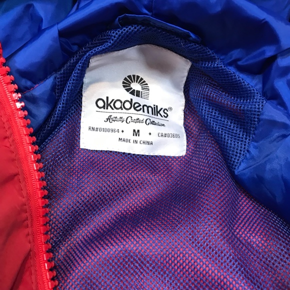 AKADEMIKS MENS TRACK JACKET SIZE MEDIUM "NWT" - Picture 3 of 4